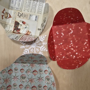 Négyszárnyú aszimmetrikus boríték - otthon & életmód - papír, írószer - ajándékozás kellékei - ajándékkísérő - Meska.hu