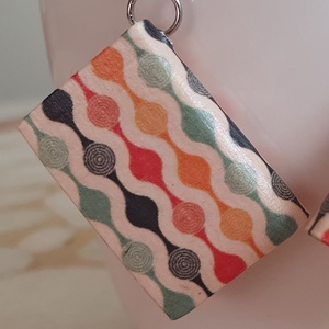 Könyv fülbevaló , Ékszer, Fülbevaló, Lógó fülbevaló, Könyvkötés, MESKA