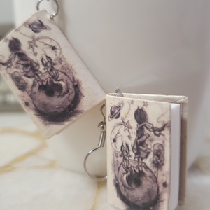 Kis herceg könyv fülbevaló - ékszer - fülbevaló - lógó fülbevaló - Meska.hu