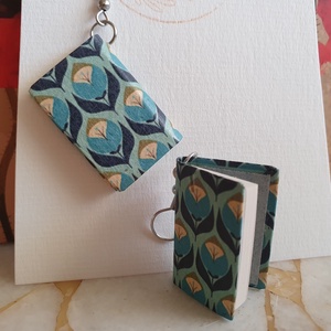 Könyv fülbevaló  - ékszer - fülbevaló - lógó fülbevaló - Meska.hu