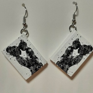 Könyv fülbevaló Anyák napjára - ékszer - fülbevaló - lógó fülbevaló - Meska.hu