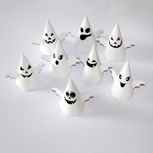 Halloween dekoráció - szellem DIY készlet - diy (csináld magad) - egységcsomag - Meska.hu