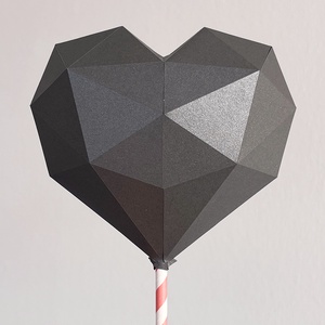 3D szív DIY készlet - diy (csináld magad) - egységcsomag - Meska.hu