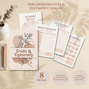 Ragyogj kívül-belül! - Énidő, Fitness és Önismereti Csomag, nyomtatható tervező - Meska.hu