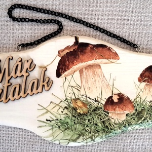 Kopogtató, MárVártalak felirattal - Meska.hu