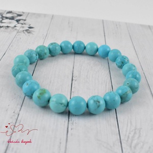 Türkiz ásvány karkötő -  - Meska.hu