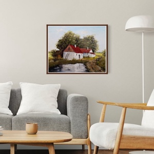 Öreg tanyám című festmény - művészet - festmény - akril - Meska.hu