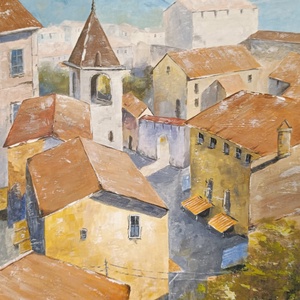 Kisvárosi hangulat - Meska.hu