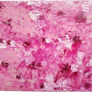 Virágmező - művészet - festmény - olajfestmény - Meska.hu