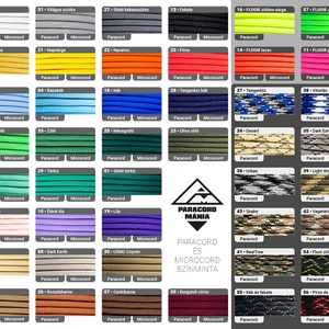 - Boa - paracord karkötő vitorlás színekben - ékszer - karkötő - fonott karkötő - Meska.hu