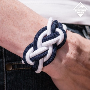 - Boa - paracord karkötő vitorlás színekben - ékszer - karkötő - fonott karkötő - Meska.hu