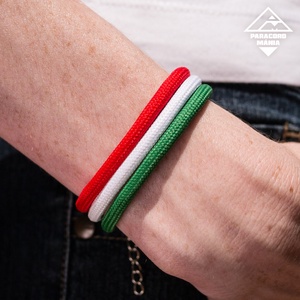 - Agáma - paracord karkötő magyaros színekben -  - Meska.hu