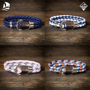 - Nautical - páros horgony karkötő (2 db) -  - Meska.hu