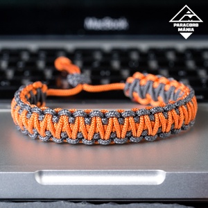 - Városi túlélő - 2 IN 1 állítható méretű paracord karkötő  - ékszer - karkötő - fonott karkötő - Meska.hu