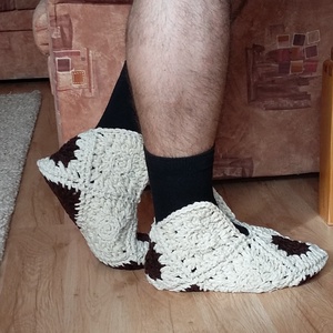 Horgolt mamusz (natúr) Adriennn részére -  - Meska.hu