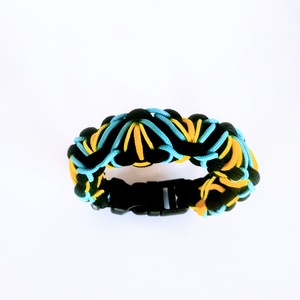Pálma - paracord karkötő  férfiaknak - ékszer - karkötő - fonott karkötő - Meska.hu