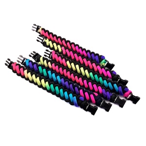 Szivárvány paracord karkötők, Ékszer, Karkötő, Fonott karkötő, Csomózás, Ékszerkészítés, MESKA