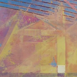 Időtlenség - Absztrakt tájkép, olajfestmény keretezve, akasztóval - azonnal falra akasztható. - művészet - festmény - olajfestmény - Meska.hu