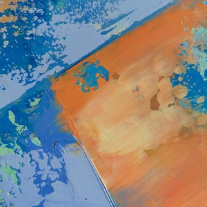 Absztrakt 102. : színes, absztrakt olajfestmény  - művészet - festmény - olajfestmény - Meska.hu