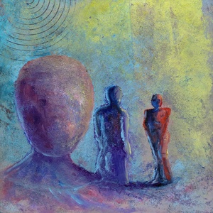 Révület - Eredeti, modern absztrakt olajfestmény - művészet - festmény - olajfestmény - Meska.hu