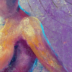 Ébredés - Eredeti, modern absztrakt olajfestmény - művészet - festmény - olajfestmény - Meska.hu