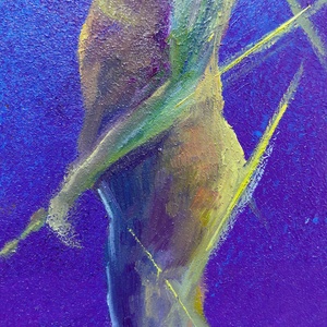 Áldás - Eredeti, modern absztrakt olajfestmény - művészet - festmény - olajfestmény - Meska.hu