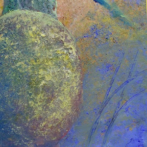 Megszakadás - Eredeti, modern absztrakt olajfestmény - művészet - festmény - olajfestmény - Meska.hu