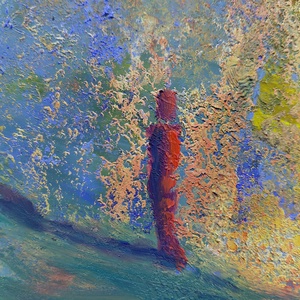 Megszakadás - Eredeti, modern absztrakt olajfestmény - művészet - festmény - olajfestmény - Meska.hu