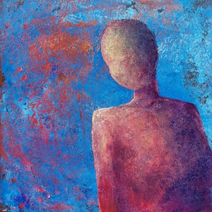 Kimondatlan - Eredeti, modern absztrakt olajfestmény - művészet - festmény - olajfestmény - Meska.hu