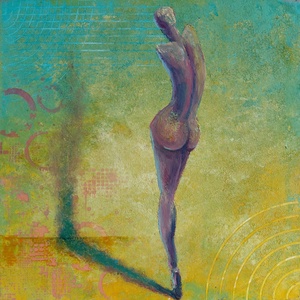 Önelfogadás - Eredeti, modern absztrakt olajfestmény - művészet - festmény - olajfestmény - Meska.hu