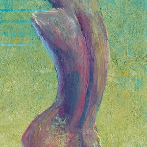 Önelfogadás - Eredeti, modern absztrakt olajfestmény - művészet - festmény - olajfestmény - Meska.hu