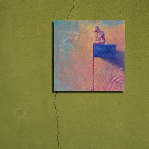 Sóhajok - Eredeti, modern absztrakt olajfestmény - Meska.hu