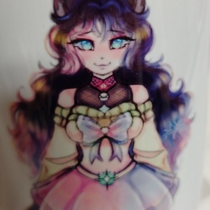 Macskanő bögre - egyedi művészi grafikával , Otthon & Életmód, Konyhafelszerelés, tálalás, Tálalás, Bögre & Csésze, Kerámia, Festészet, MESKA