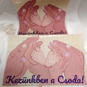 Kezünkben a csoda puzzle 120db , Játék & Sport, Puzzle, Hagyományos puzzle, Festészet, Mindenmás, MESKA