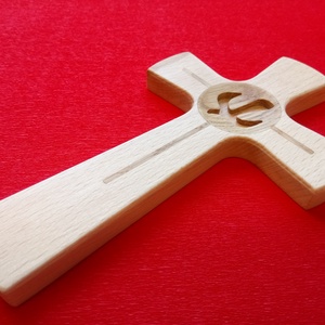 Szentlélek kereszt, fali fa feszület - otthon & életmód - vallás - kereszt - Meska.hu