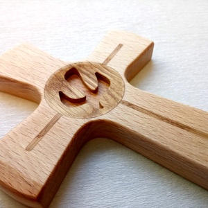 Szentlélek kereszt, fali fa feszület - otthon & életmód - vallás - kereszt - Meska.hu