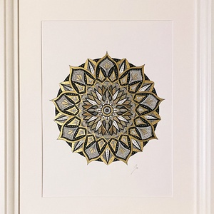 Mandala 003 - otthon & életmód - dekoráció - spiritualitás - mandala - Meska.hu