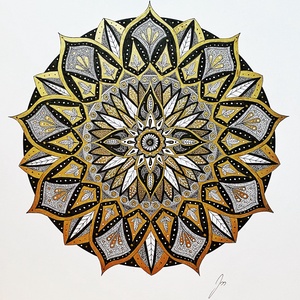 Mandala 003 - otthon & életmód - dekoráció - spiritualitás - mandala - Meska.hu