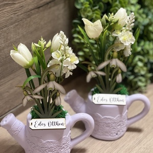 Kannás dísz 2 , Otthon & Életmód, Dekoráció, Asztal és polc dekoráció, Asztaldísz, , MESKA