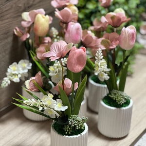 Tulipános dísz - Meska.hu