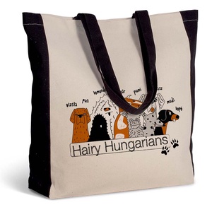 Szőrös magyarok - magyar kutyás vászontáska, strandtáska, Táska & Tok, Kézitáska & válltáska, Nagy pakolós táska, Fotó, grafika, rajz, illusztráció, MESKA