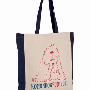 Komondor, pumi, puli - magyar kutyás vászontáska, strandtáska, Táska & Tok, Kézitáska & válltáska, Nagy pakolós táska, Fotó, grafika, rajz, illusztráció, MESKA