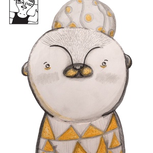 Álmodozó - mackós gyerekpóló, uniszex - ruha & divat - babaruha & gyerekruha - póló - Meska.hu