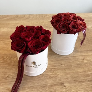 Örökrózsa doboz ( Közepes ), Otthon & Életmód, Virágdekoráció, Virágok, Virágbox, Virágkötés, MESKA