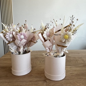 Szójaviasz mini csokor (szárított virággal) - Meska.hu