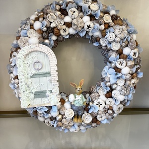 Húsvéti Ajtódísz ( nyuszis ) - Meska.hu