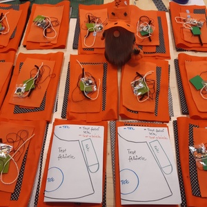 Halloween-i manó kreatív alkotócsomag - halloweeni dekoráció - halloweeni dekoráció - Meska.hu