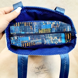 Városos táska, kreatív alkotócsomag - diy (csináld magad) - egységcsomag - Meska.hu