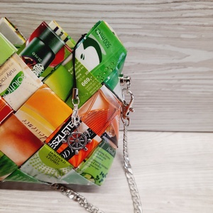 Színes katalógus zero waste táska / mini bag - táska & tok - kézitáska & válltáska - kézitáska - Meska.hu