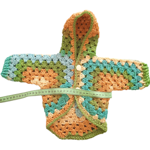 Horgolt kutyaruha őszi színek - otthon & életmód - kisállatoknak - kutyáknak - kutya ruházat - Meska.hu